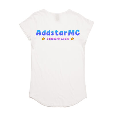 Rear Logo - Women's Mali Capped Sleeve Tee Thumbnail