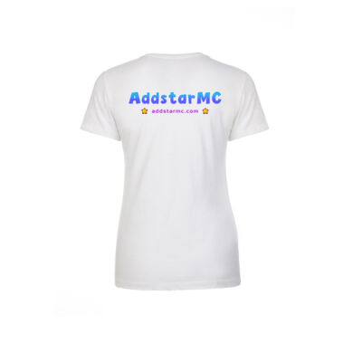 Rear Logo - Womens Cotton Tee (Same Day) Thumbnail